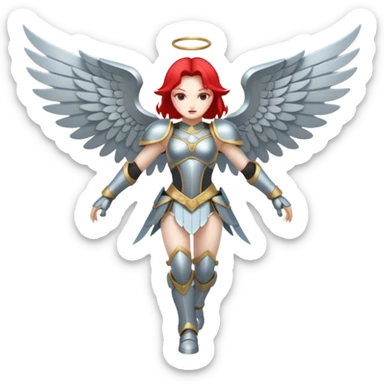 Warrior Angels and aces sticker