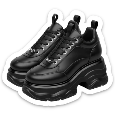 Zapatillas de plataforma estilo Demonias Wave 32 sticker