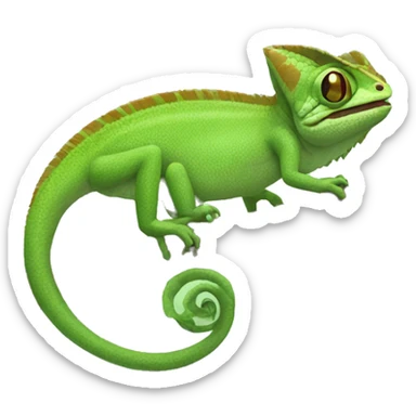 camaleon sticker