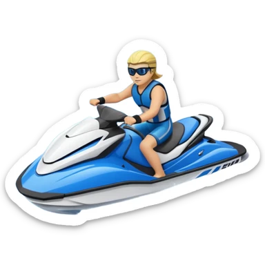 Jet ski sticker