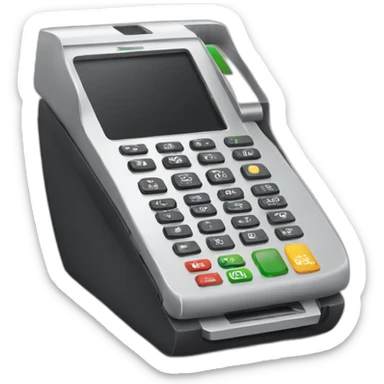 mobile payment terminal sticker