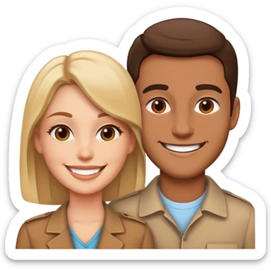 Partners in crime sticker