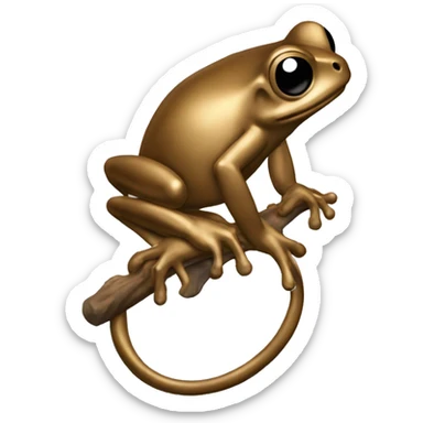 Richmond's coqui bronze sticker