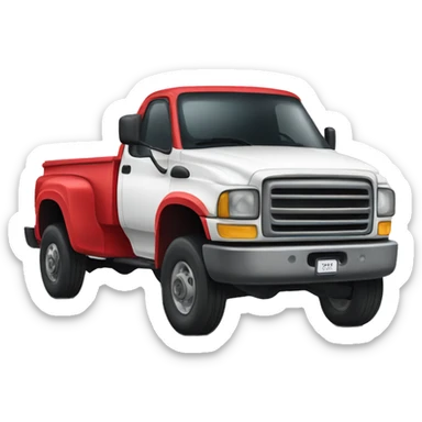 Lowered truck sticker