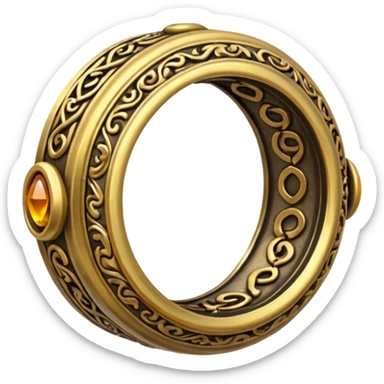 cursed ring sticker