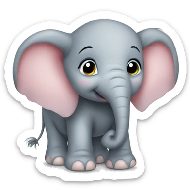 Baby Elephant  sticker