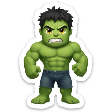 HULK sticker