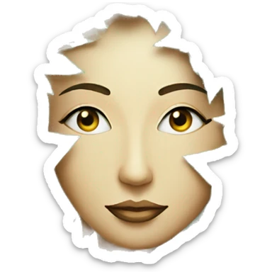  Hemp 420 lady face made of 420 origami newspaper roses hemp leaves lantern fairy lights burning paper and hemp leaves in hair and fairy lights sticker