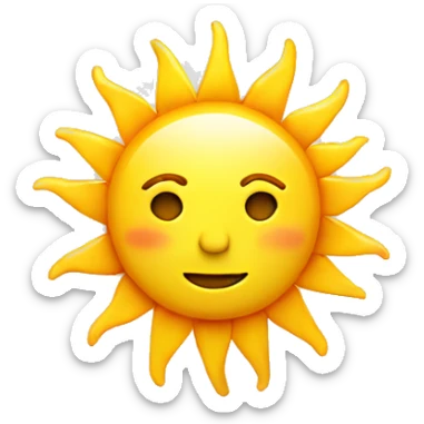 make a sun with a low taper fade sticker