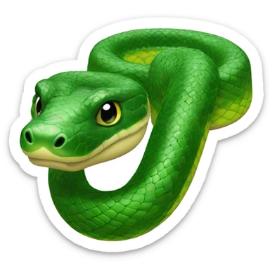 anaconda green sticker