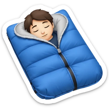Camp Essentials, sleeping bag sticker