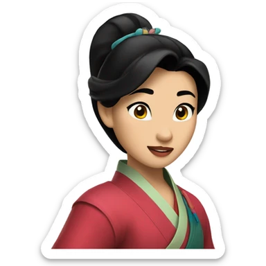 Mulan sticker