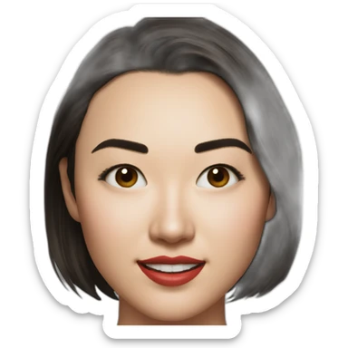 Jessica henwick short hair bob sticker