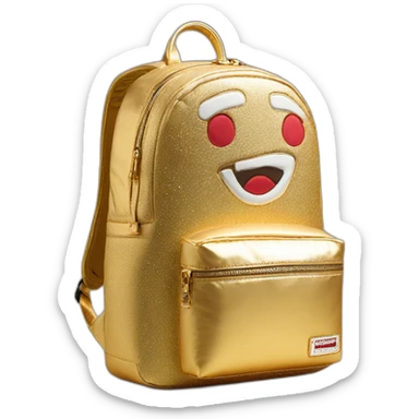 sprayground-golden-backpack sticker