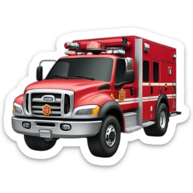 fire fire department vehicle sticker