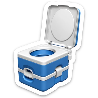JJ echo portable toilet sticker