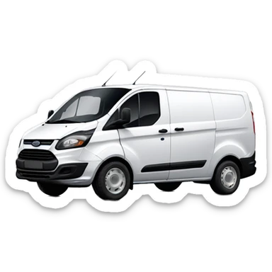 Ford transit custom van sticker