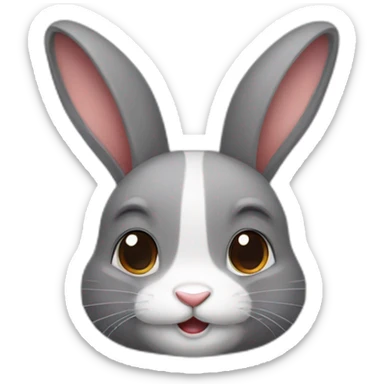 New Zealand bunny sticker