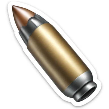 Bullet tic Point on blue colour  sticker