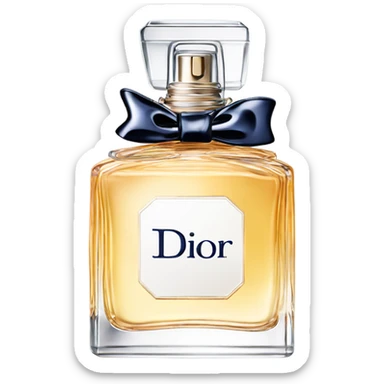 Christian dior perfume sticker