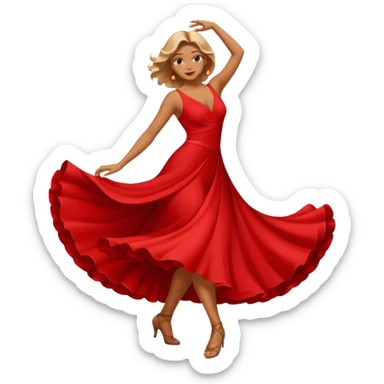 tango emoji woman sticker