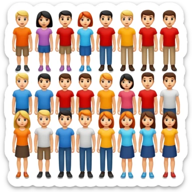 no divisions are like different groups that focus on their different task BUT MAKE IT A DISCORD EMOJI sticker