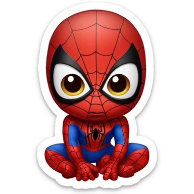 Baby Spiderman sticker
