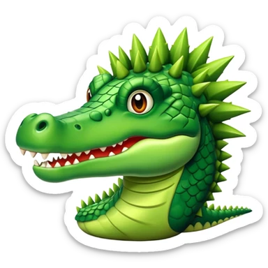 Bombardino crocodino sticker