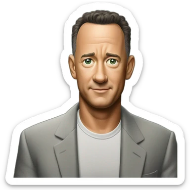 forest gump tom hanks sticker