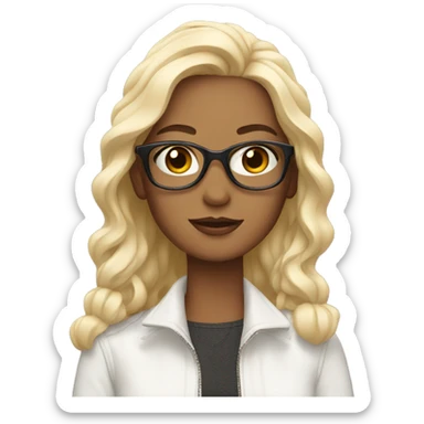 a fashion enthusiast  sticker