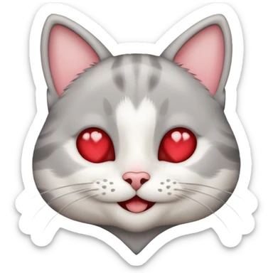 combine 😘, 😺 sticker