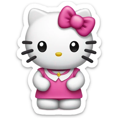 Hello kitty sticker