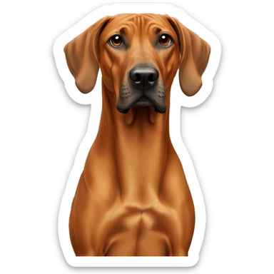 rhodesian ridgeback  sticker