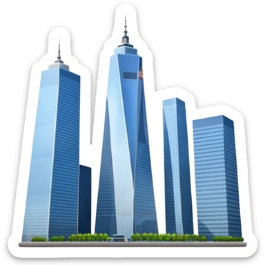 One World Trade sticker