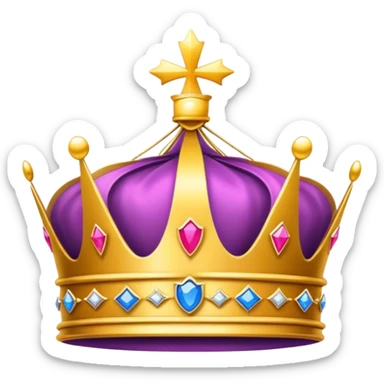 I want this emoji: 🤗 
so that it retains the exact texture of the iPhone and has this as a decoration on top of a queen's crown sticker