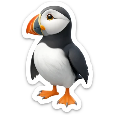 puffin sticker