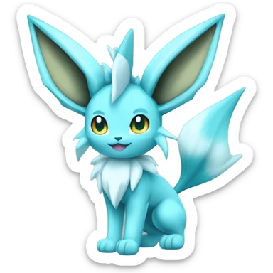 Glaceon-Vaporeon full body sticker