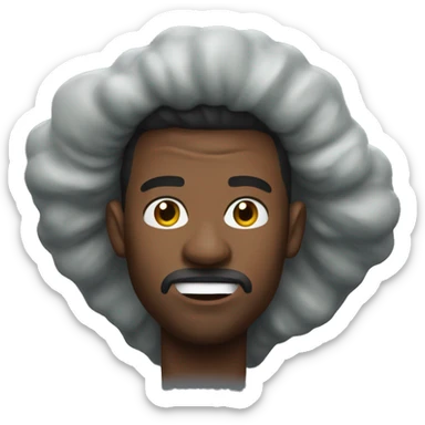 Florida man in hurricane  sticker