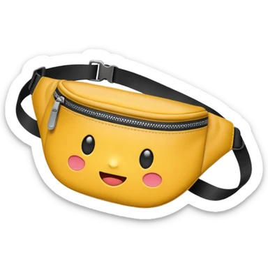 fanny pack sticker