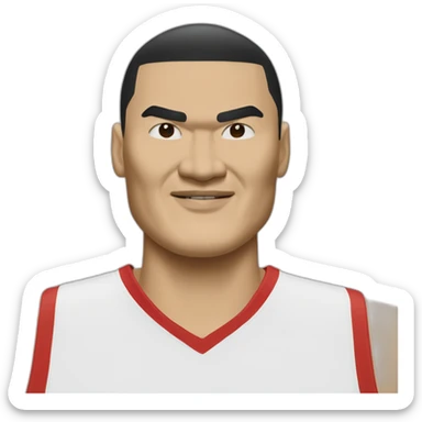 Yao Ming sticker