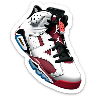 Air Jordan 6 sticker