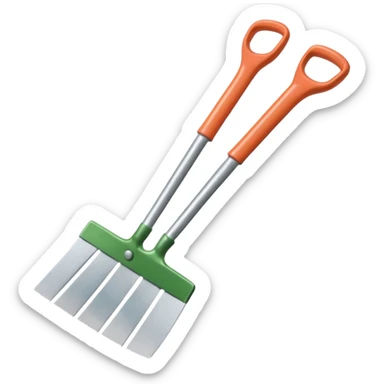 gardening sheers sticker