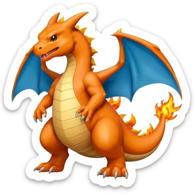 Charizard (full body) sticker