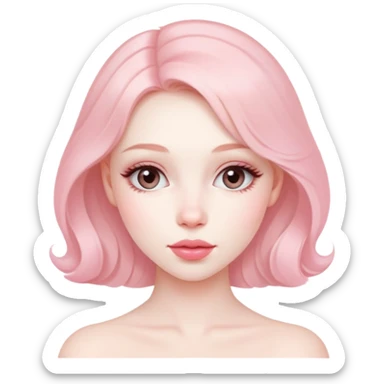 Asthetic coquette sticker