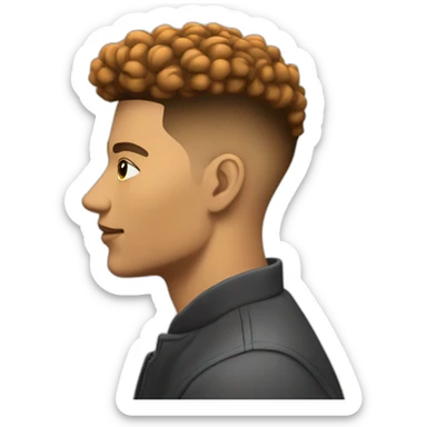 Low taper fade sticker