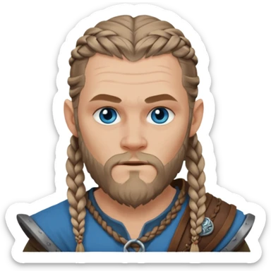 floki from vikings sticker