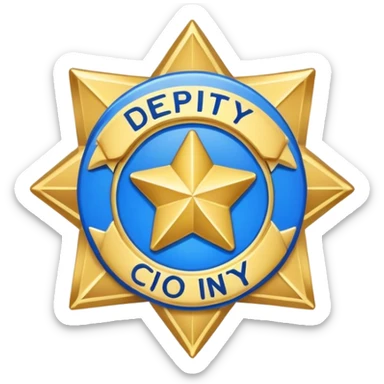 Badge that reads “Deputy CIO” sticker