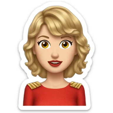 Taylor swift 5star general sticker