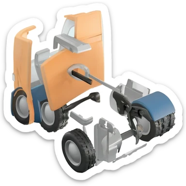 truck teardown activity sticker