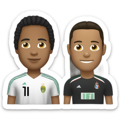 Ronaldo et Ronaldinho sticker